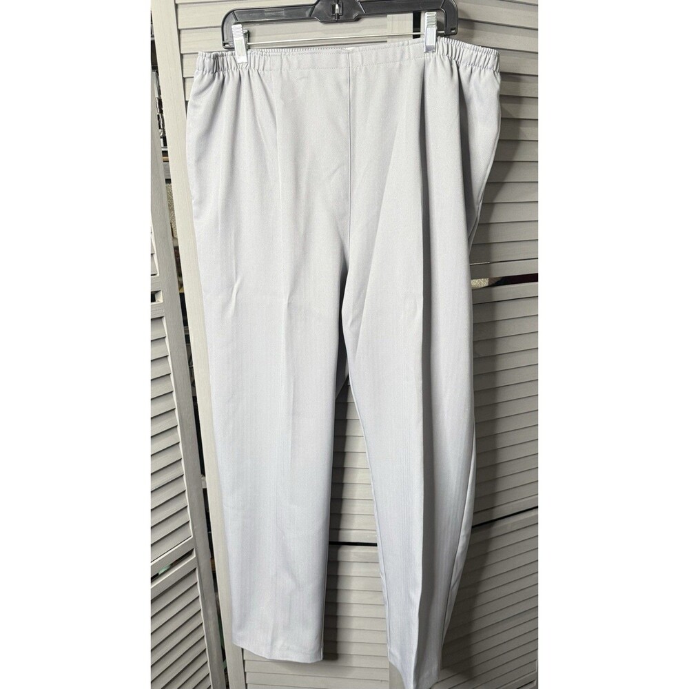 Drapers & Damons Casual Elastic Waistband Light grey Pants 20ww